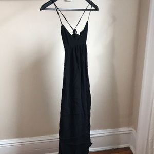 Open back, Flowy Maxi!